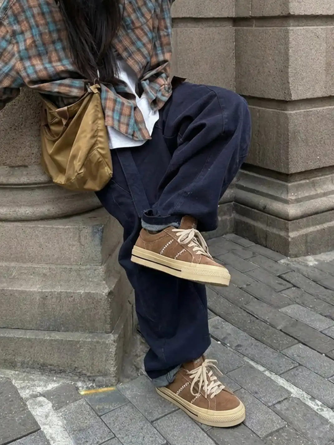 PIPG | Suede Platform Vulcanized Shoes