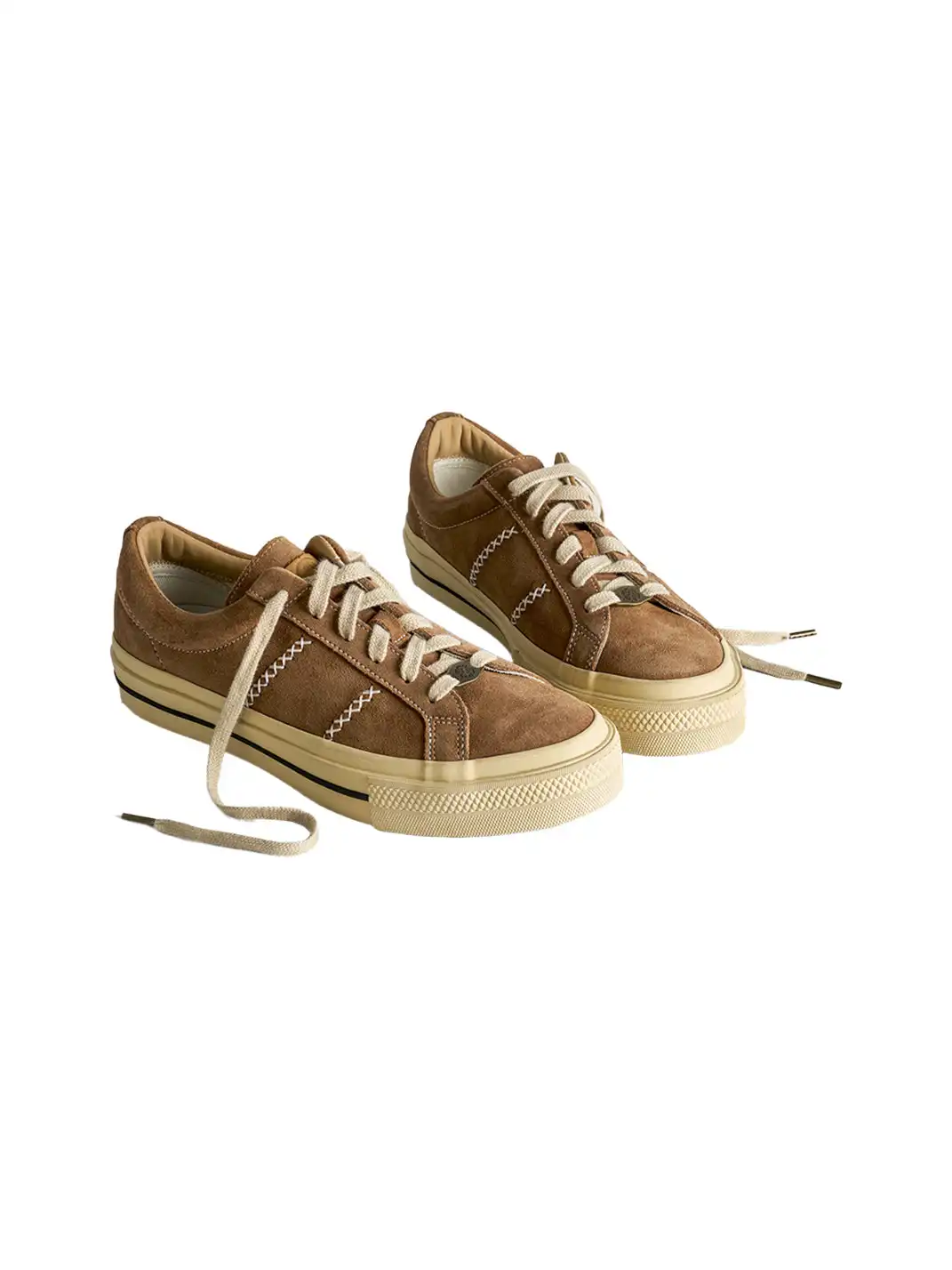 PIPG | Suede Platform Vulcanized Shoes