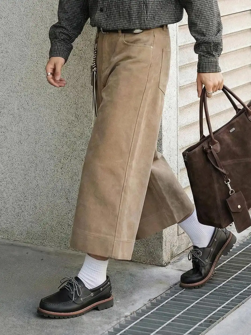 PIPG | Retro Suede Cargo Loafers