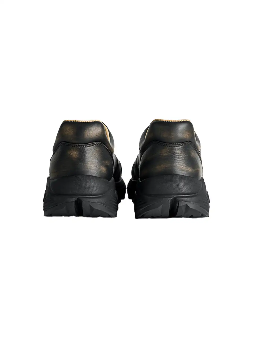 PIPG | Black Warrior Genuine Leather Sneakers