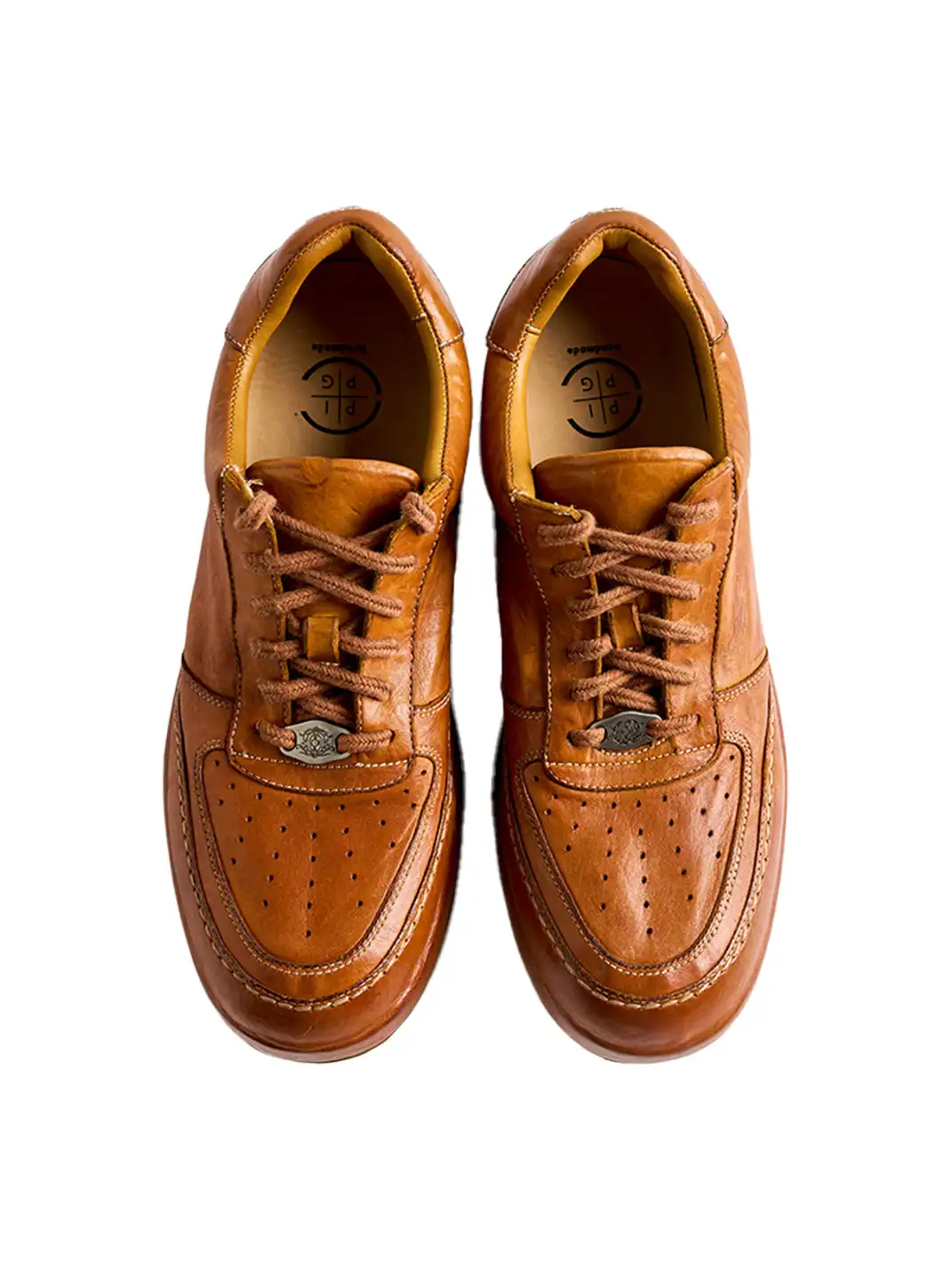 PIPG | Retro Horse Leather Casual Sneakers
