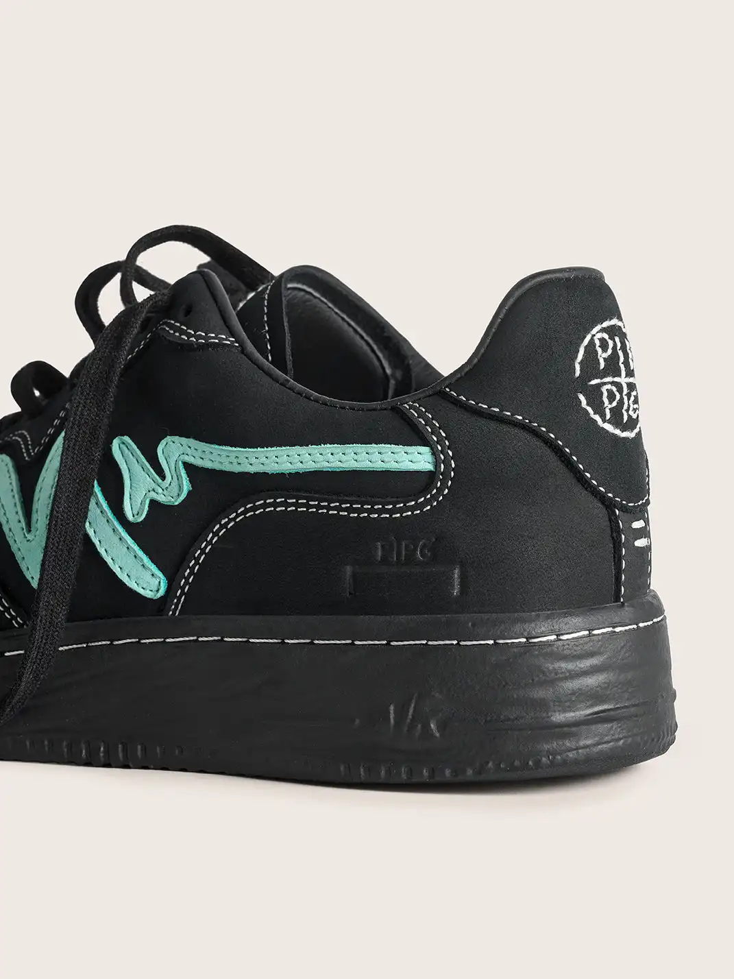 PIPG | Handmade Nubuck Leather Skate Sneakers