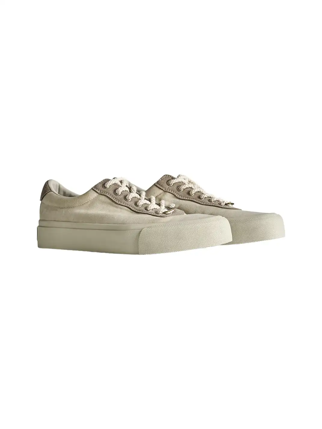 PIPG | Washed Denim High-Density Canvas Sneakers