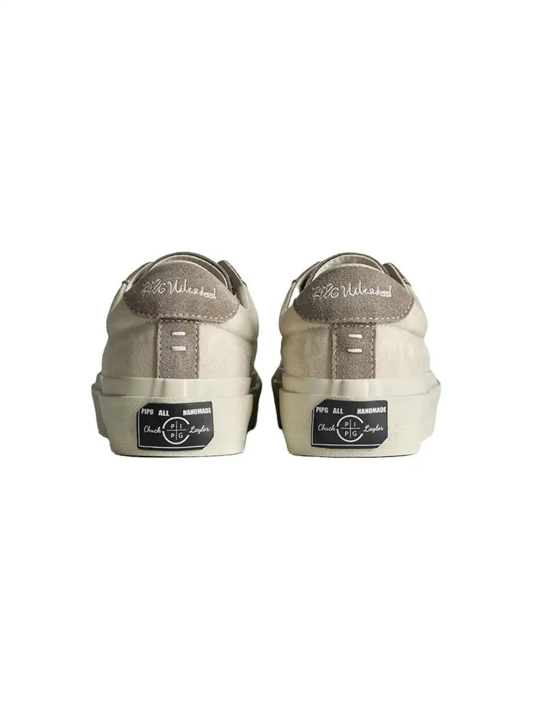 PIPG | Washed Denim High-Density Canvas Sneakers