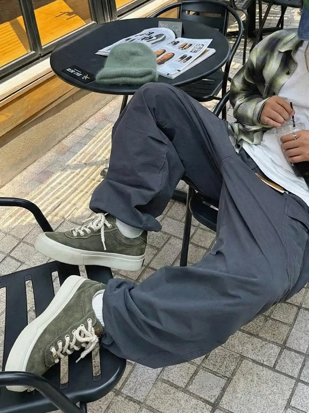 PIPG | Washed Denim High-Density Canvas Sneakers