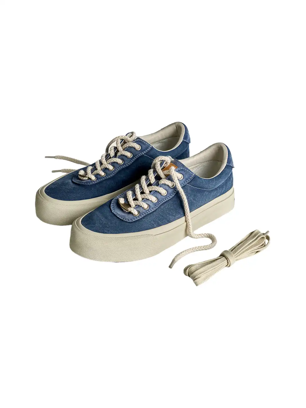 PIPG | Washed Denim High-Density Canvas Sneakers