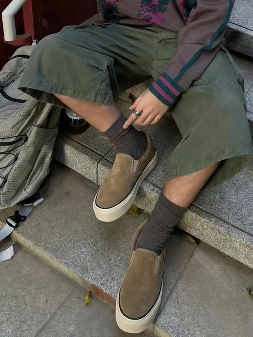 PIPG | Suede Vulcanized Loafers