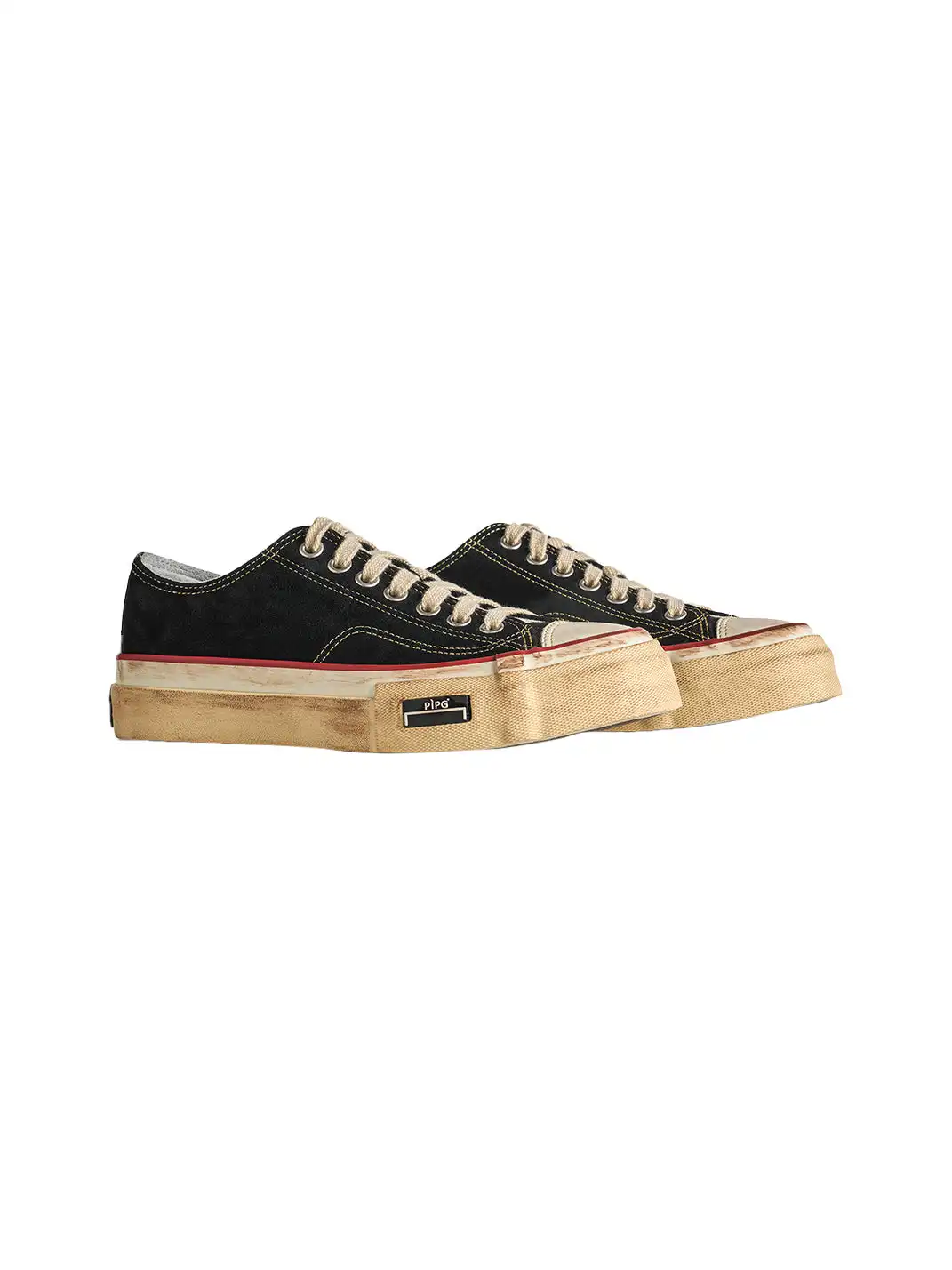 PIPG | Retro Distressed Canvas Shoes