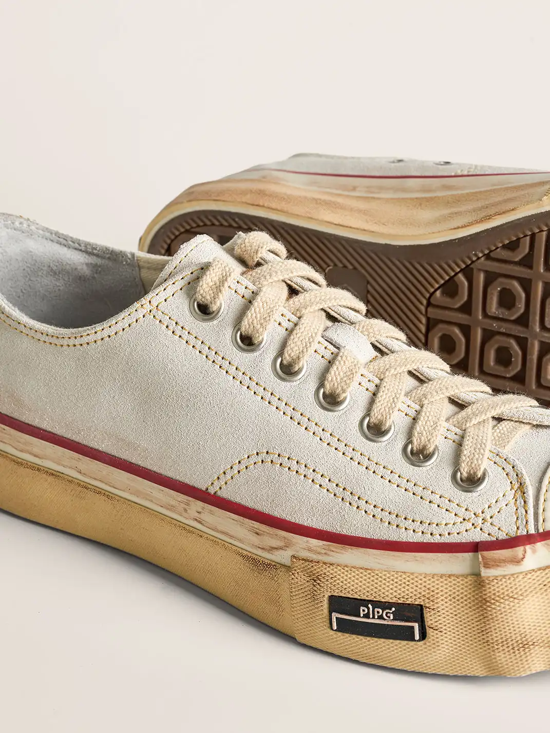 PIPG | Retro Distressed Canvas Shoes