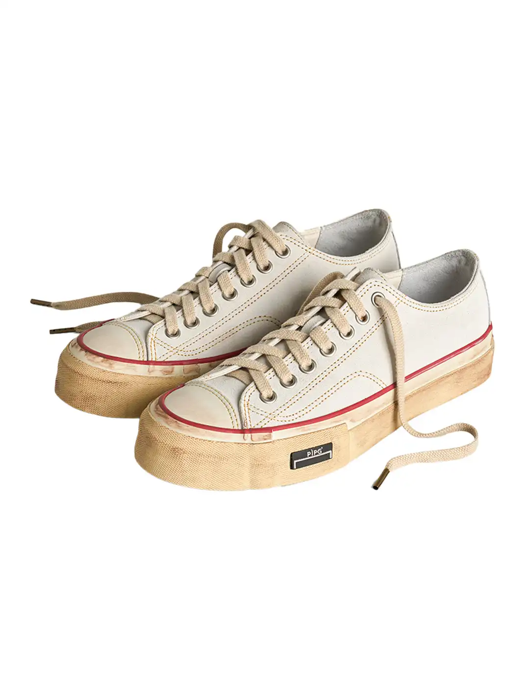 PIPG | Retro Distressed Canvas Shoes
