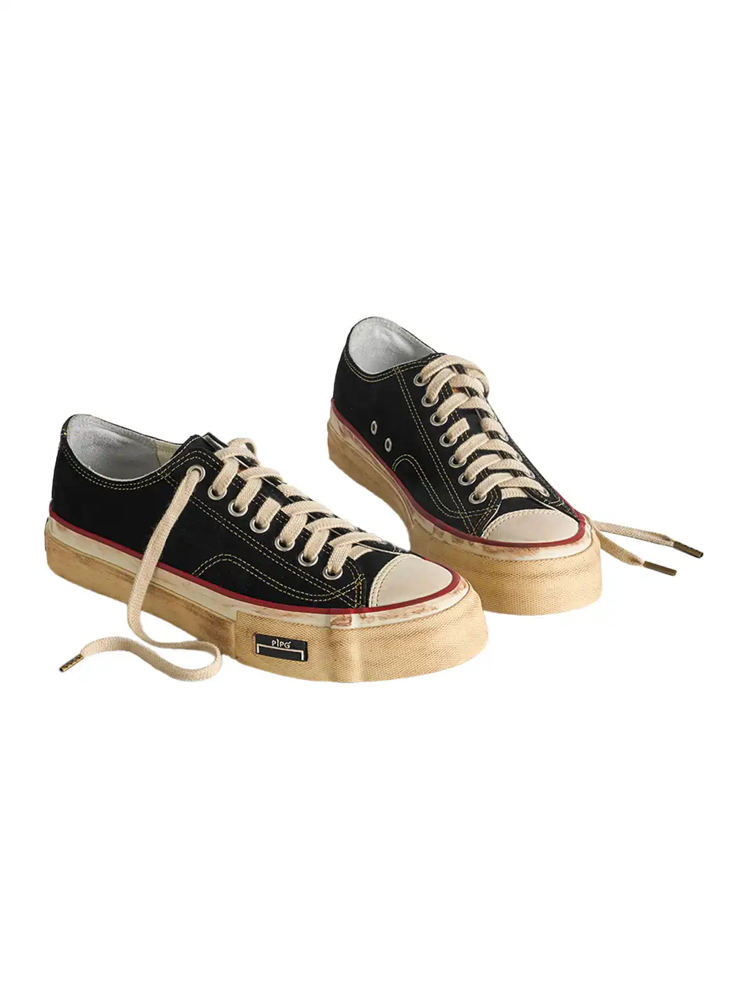 PIPG | Retro Distressed Canvas Shoes