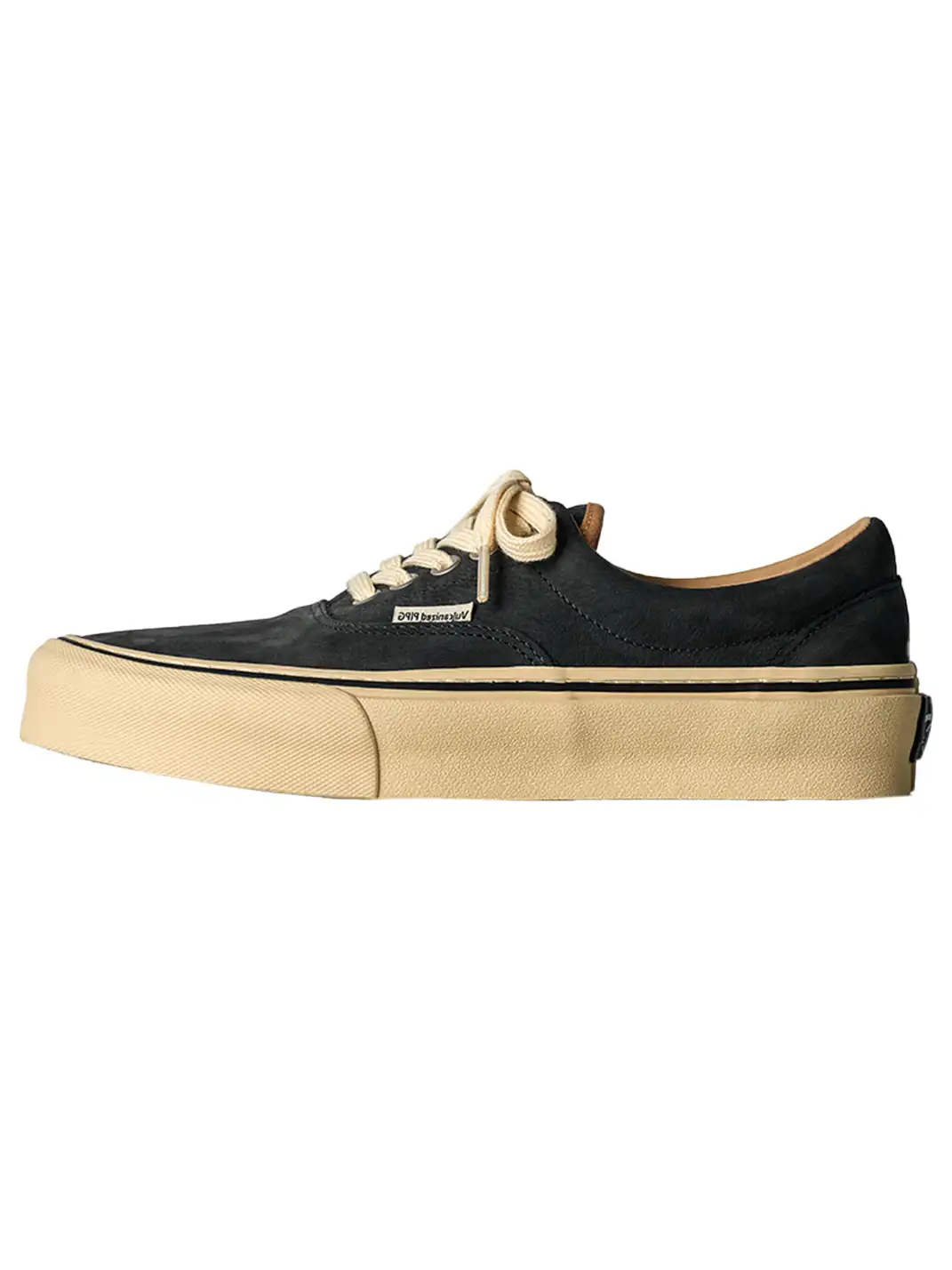 PIPG | Vintage Distressed Genuine Leather Canvas Shoes