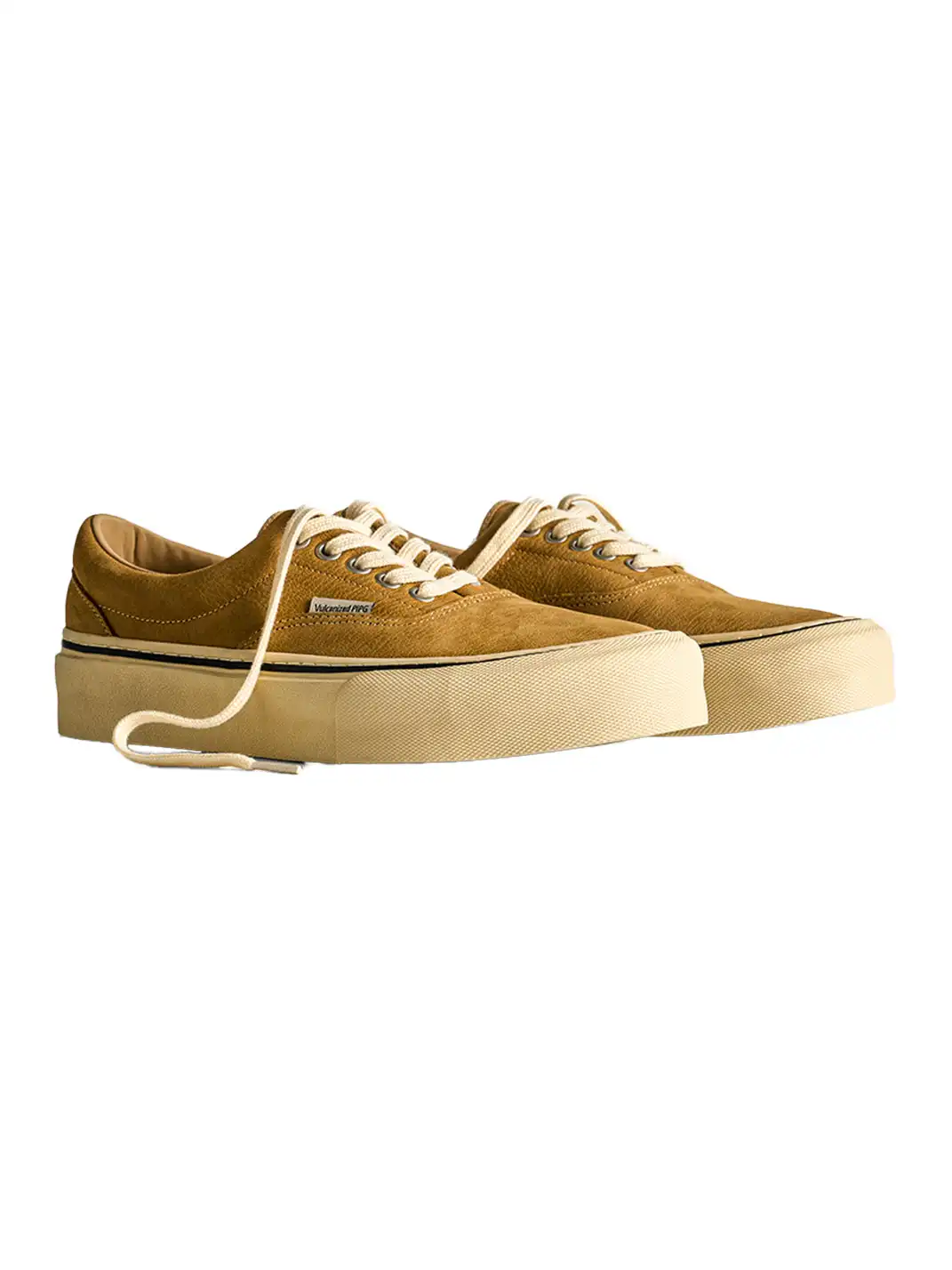 PIPG | Vintage Distressed Genuine Leather Canvas Shoes