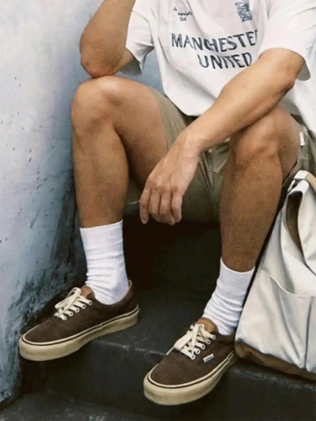PIPG | Vintage Distressed Genuine Leather Canvas Shoes