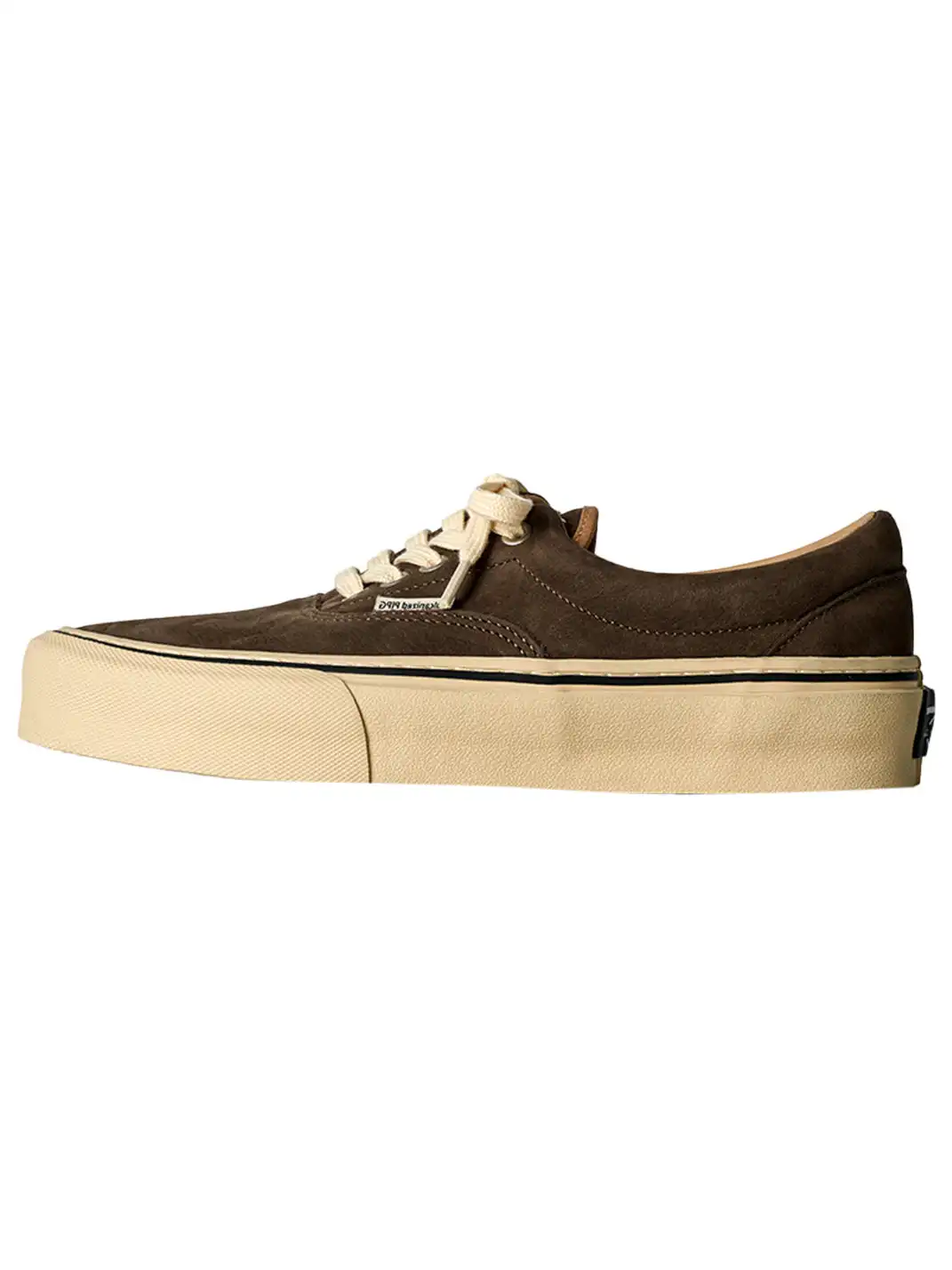 PIPG | Vintage Distressed Genuine Leather Canvas Shoes