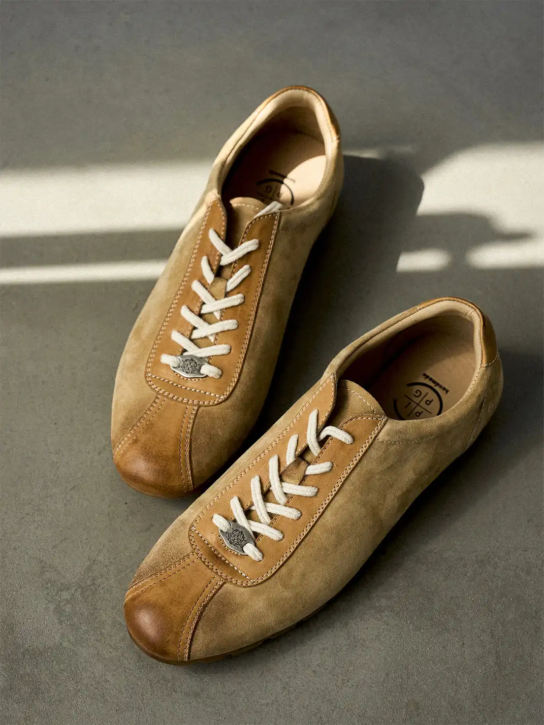 PIPG | Vintage Handmade Suede German Training Shoes