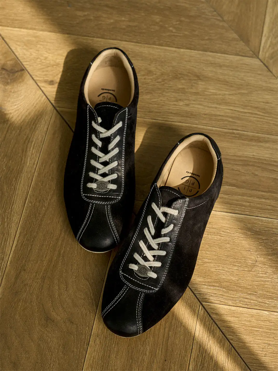 PIPG | Vintage Handmade Suede German Training Shoes
