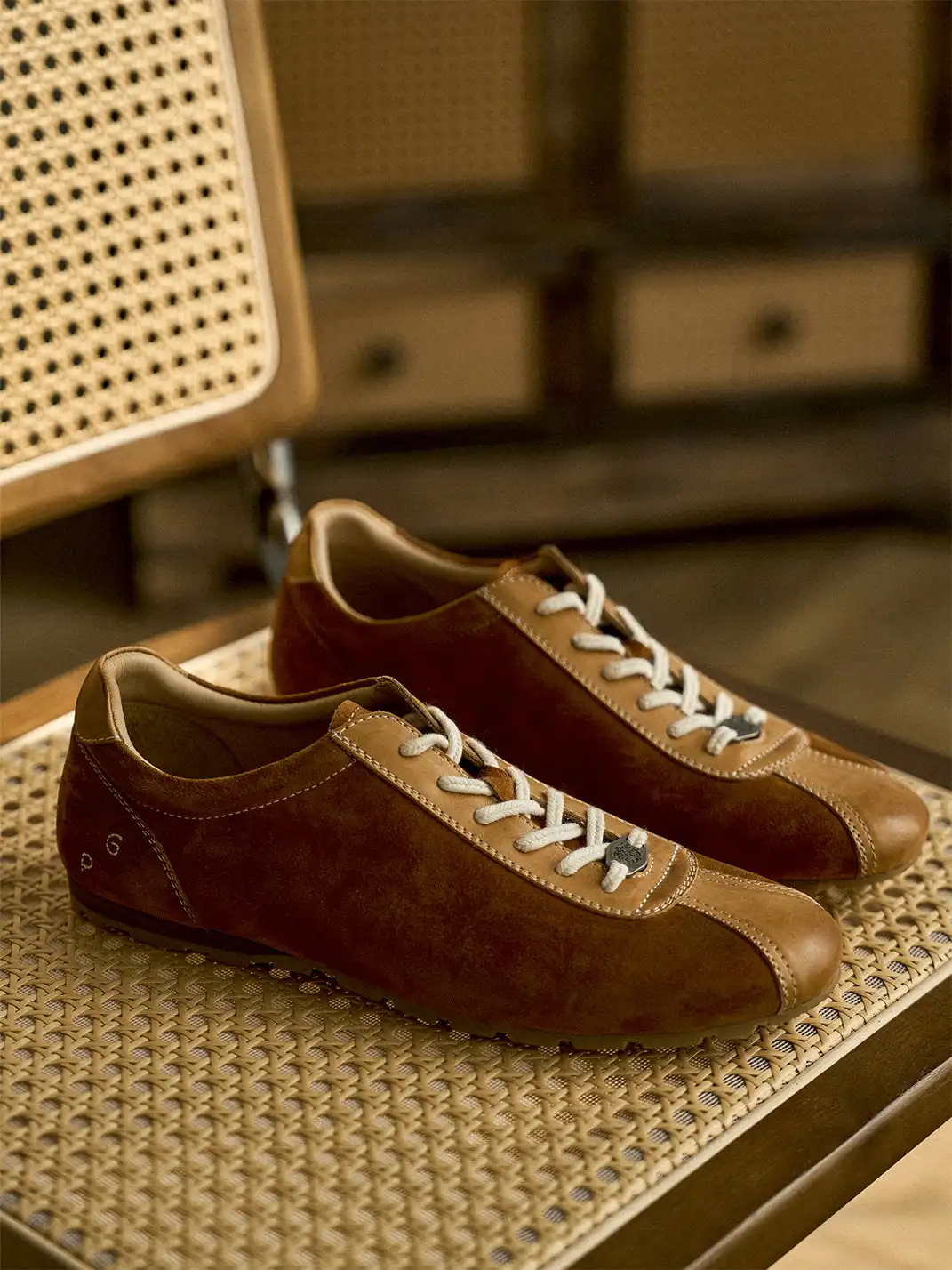 PIPG | Vintage Handmade Suede German Training Shoes