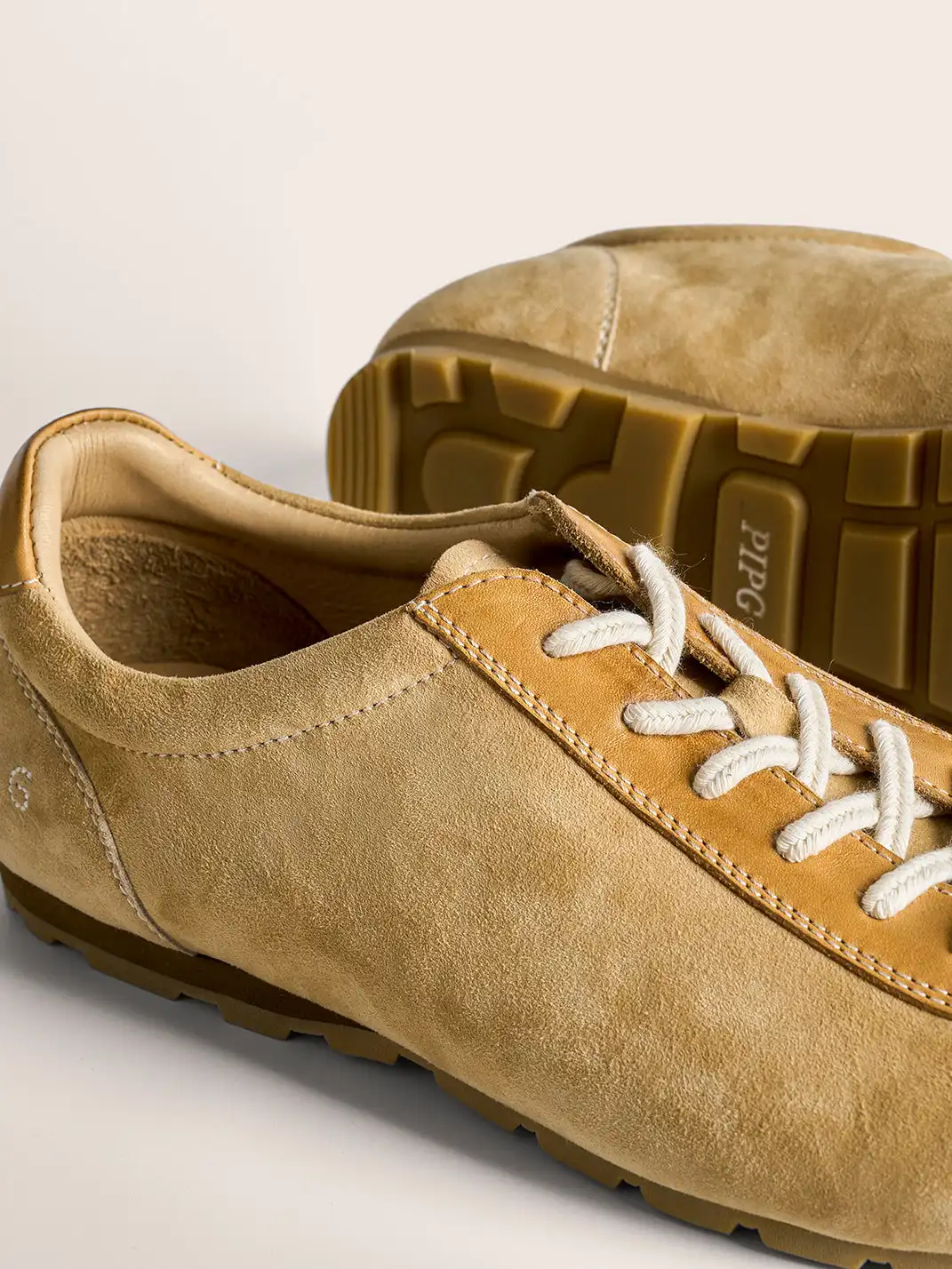 PIPG | Vintage Handmade Suede German Training Shoes