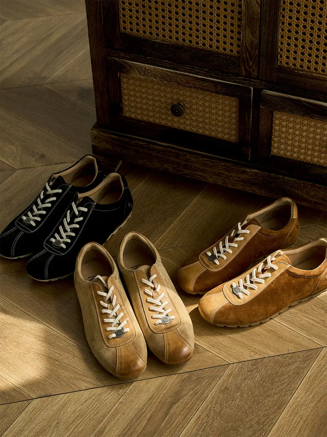 PIPG | Vintage Handmade Suede German Training Shoes