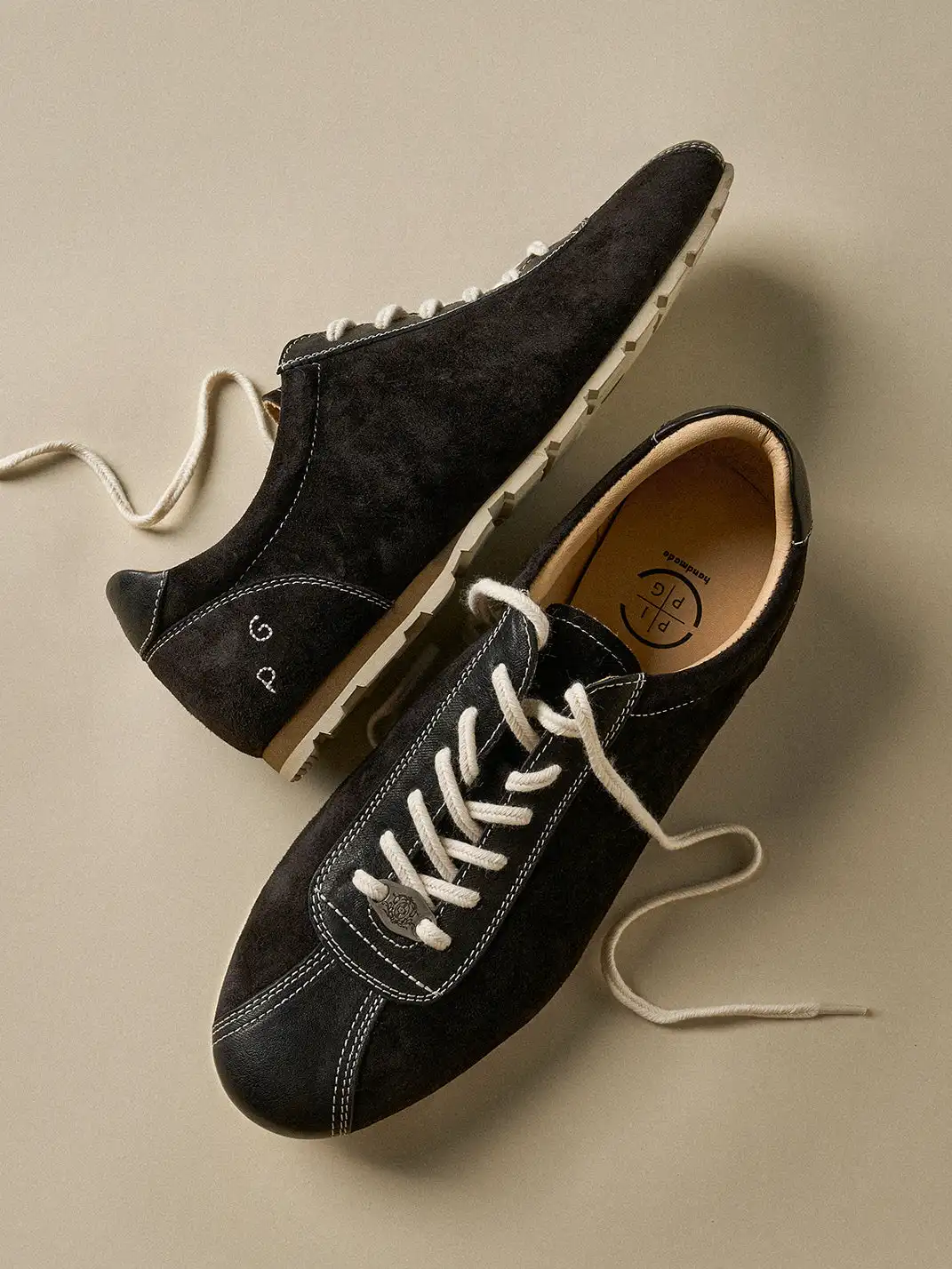 PIPG | Vintage Handmade Suede German Training Shoes