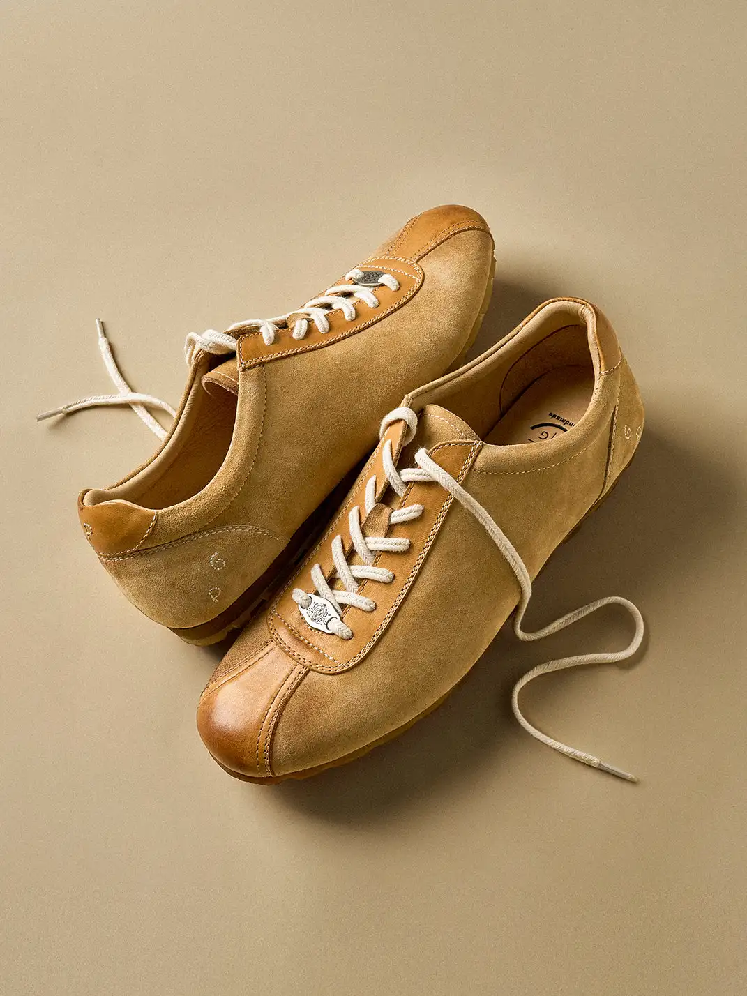 PIPG | Vintage Handmade Suede German Training Shoes