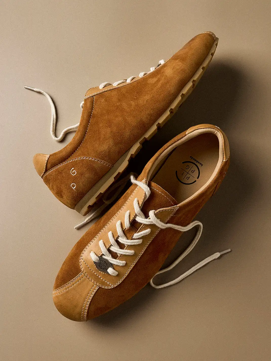 PIPG | Vintage Handmade Suede German Training Shoes