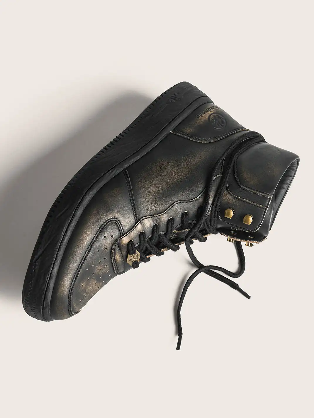 PIPG | Genuine Leather Distressed Martin Boots