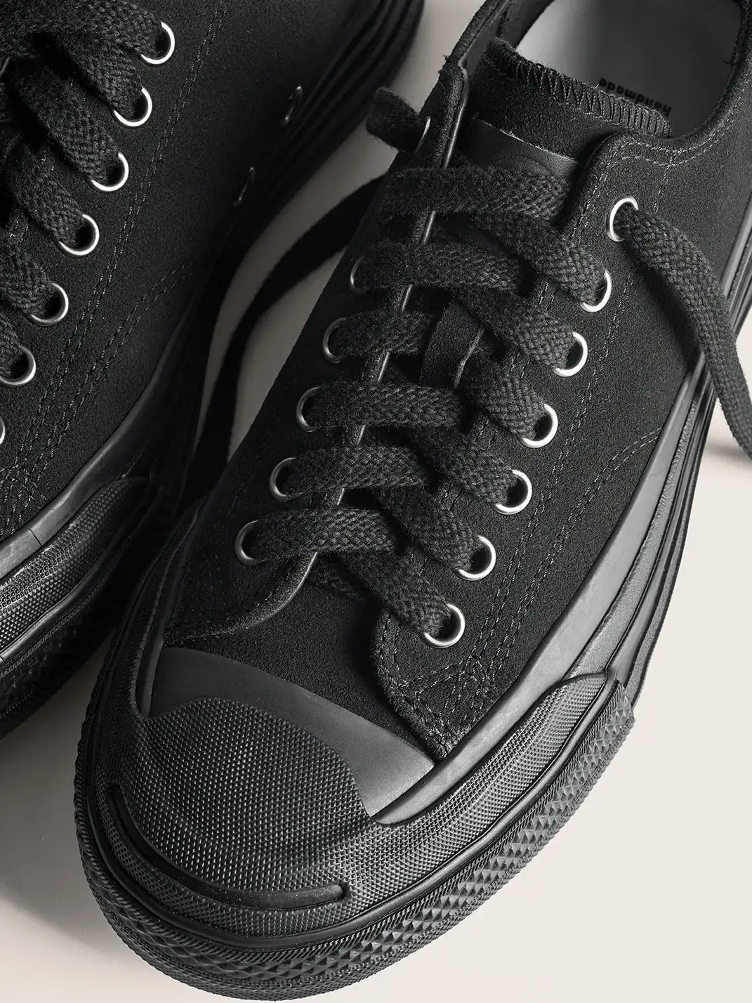 PIPG | Retro Canvas Shoes With Suede