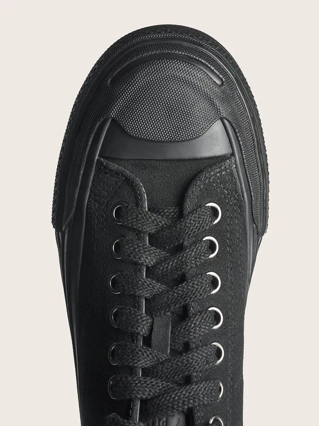 PIPG | Retro Canvas Shoes With Suede
