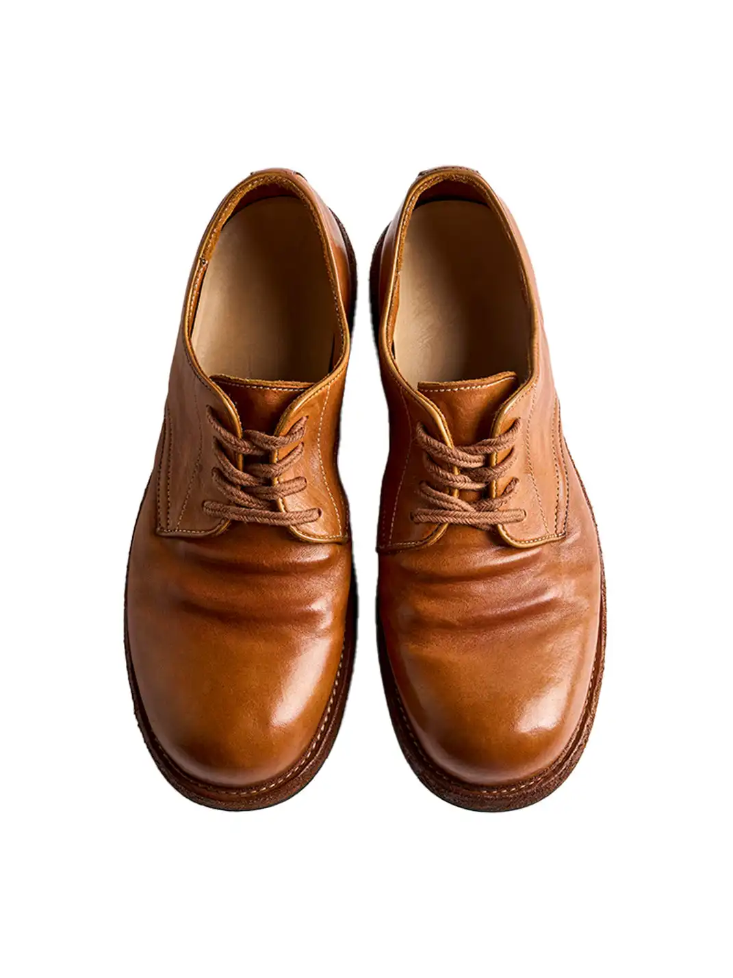 PIPG | Retro Washed Horse Leather Derby Shoes