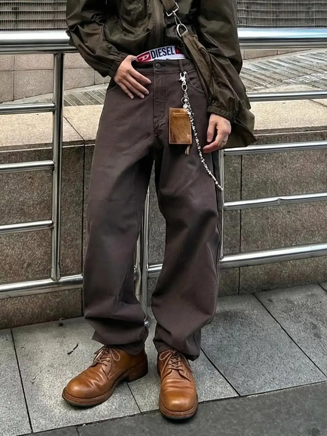 PIPG | Retro Washed Horse Leather Derby Shoes