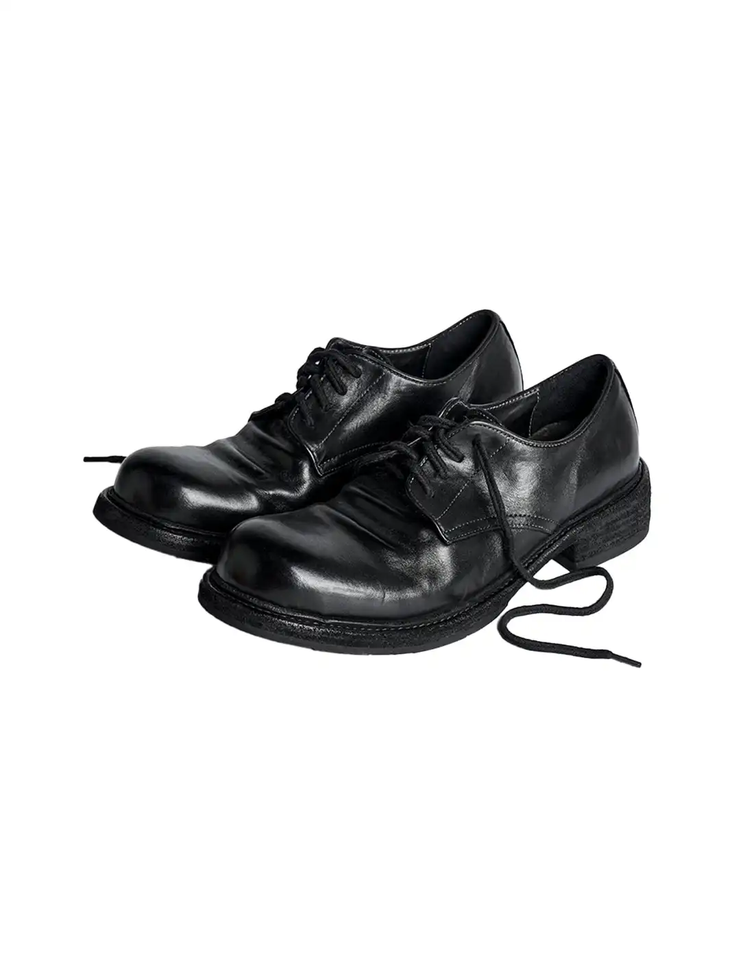 PIPG | Retro Washed Horse Leather Derby Shoes
