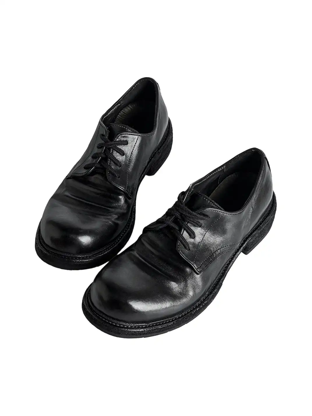 PIPG | Retro Washed Horse Leather Derby Shoes