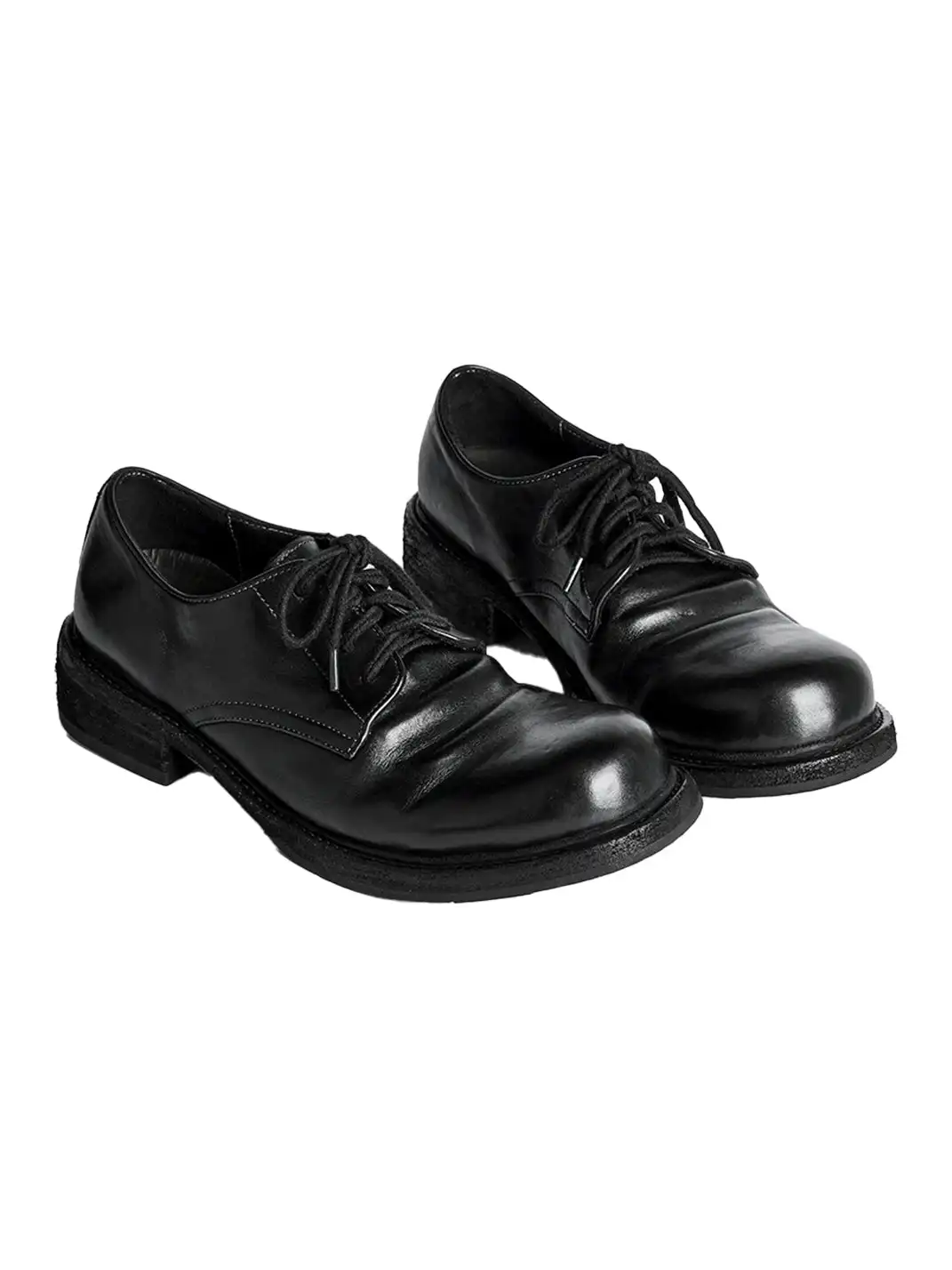 PIPG | Retro Washed Horse Leather Derby Shoes