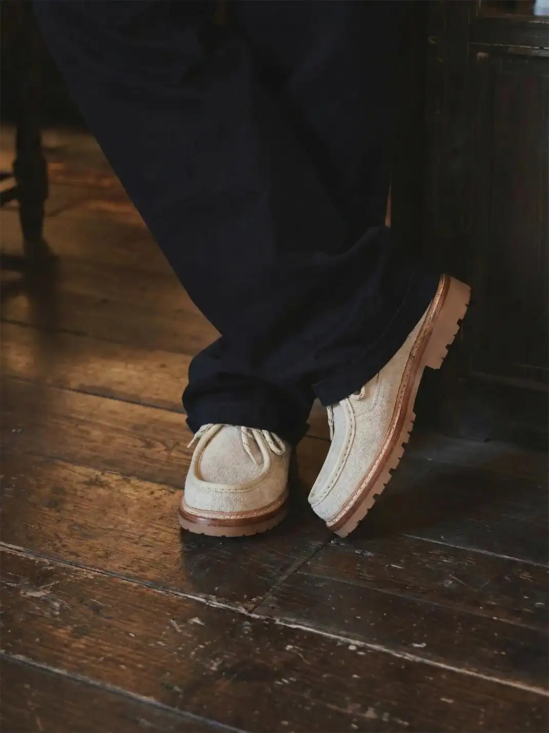 PIPG | Retro Workwear Suede Loafers