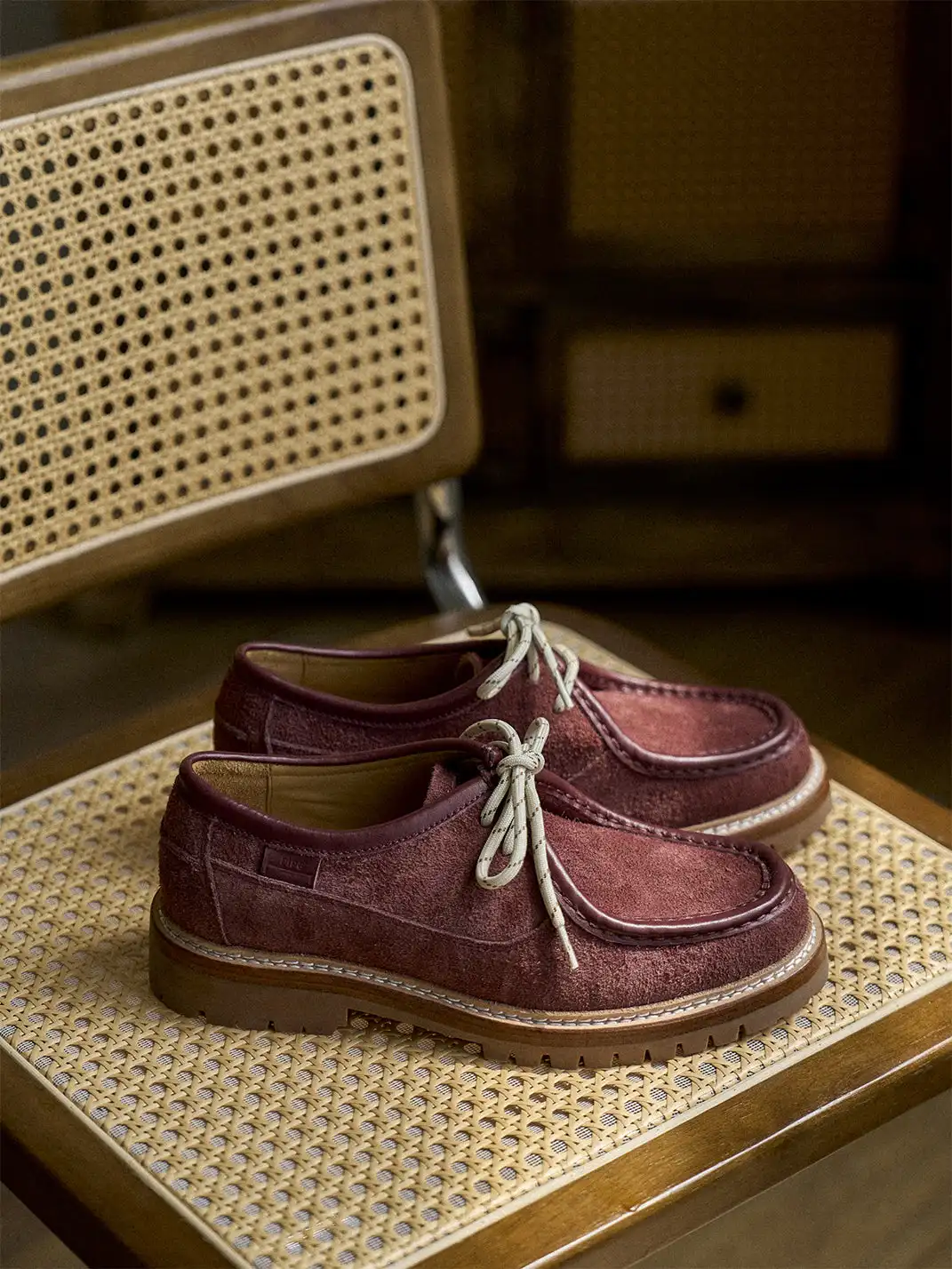 PIPG | Retro Workwear Suede Loafers