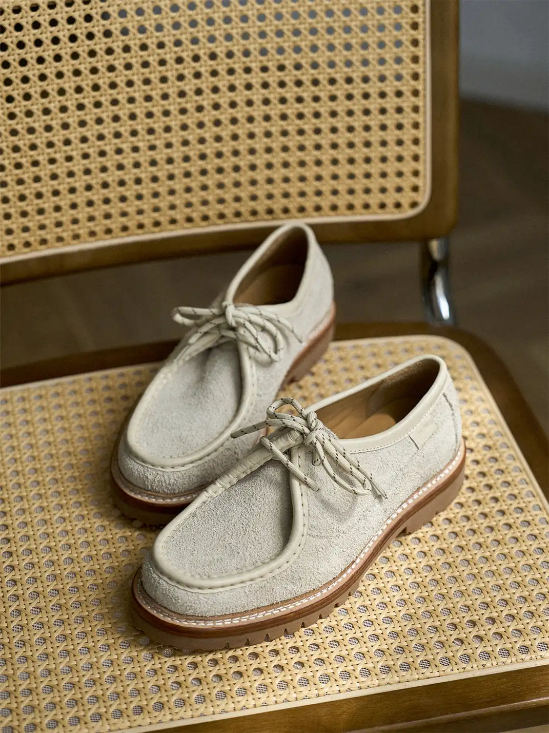 PIPG | Retro Workwear Suede Loafers