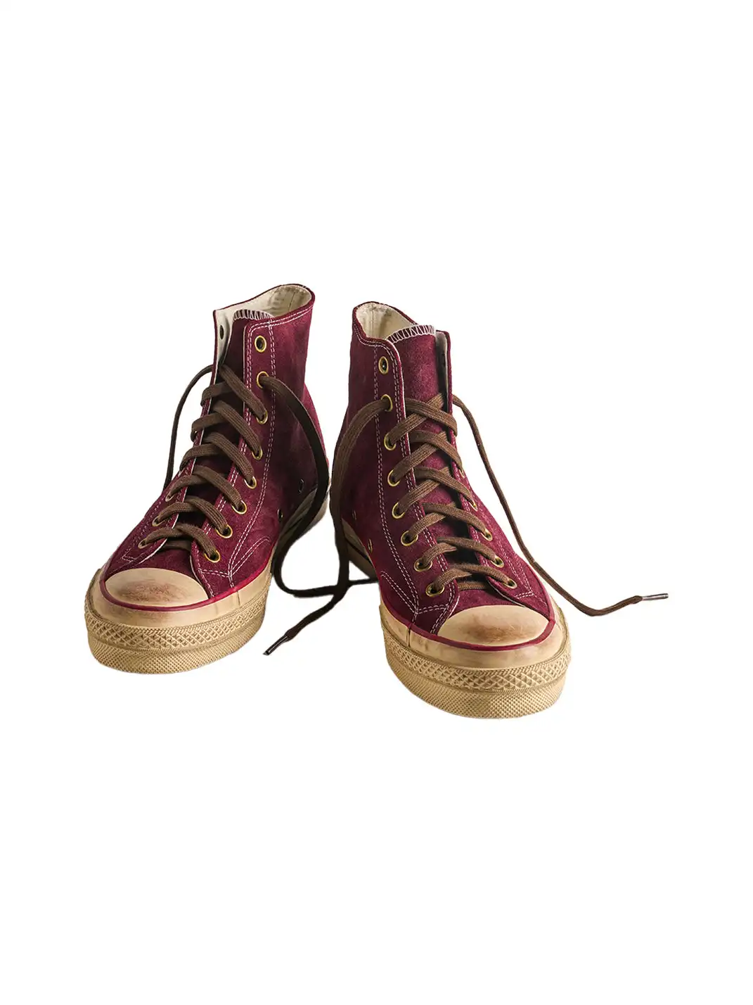 PIPG | Mid-to-High Top Canvas Shoes Made of Cow Suede