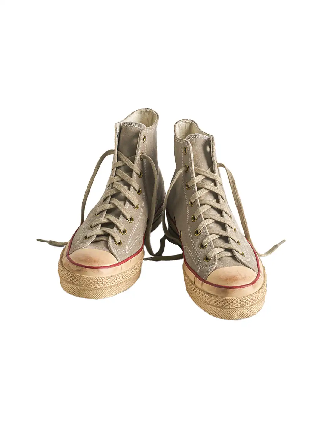 PIPG | Mid-to-High Top Canvas Shoes Made of Cow Suede