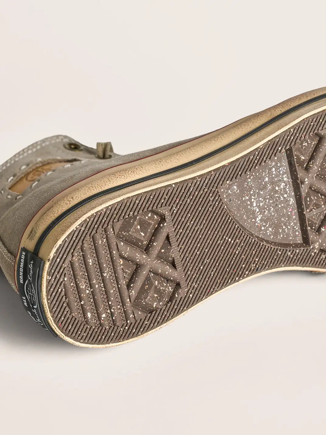 PIPG | Mid-to-High Top Canvas Shoes Made of Cow Suede