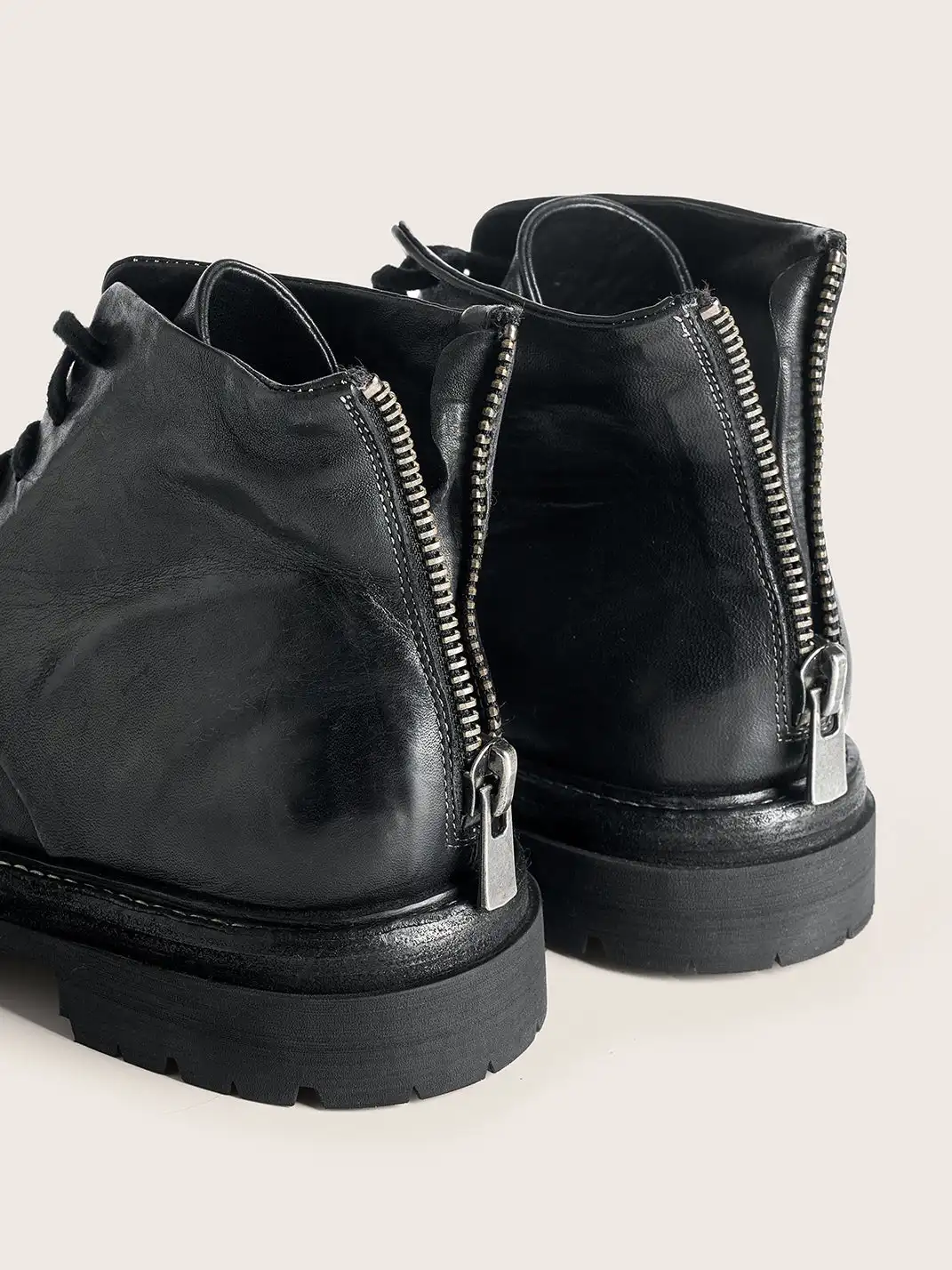 PIPG | Washed Horse Leather Vintage Martin Boots