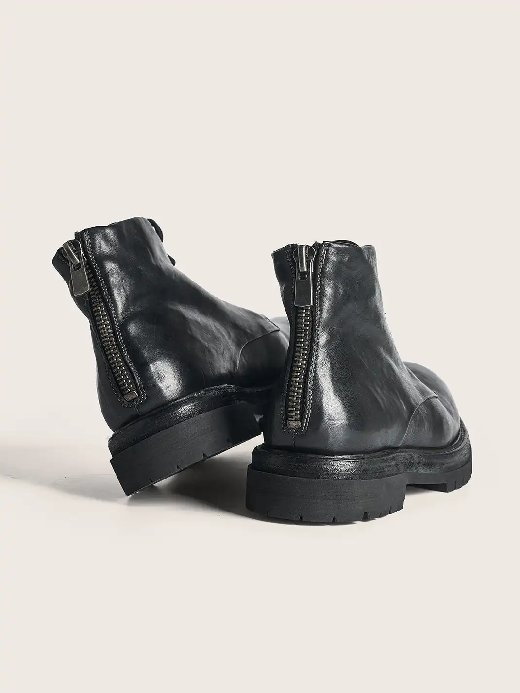 PIPG | Washed Horse Leather Vintage Martin Boots