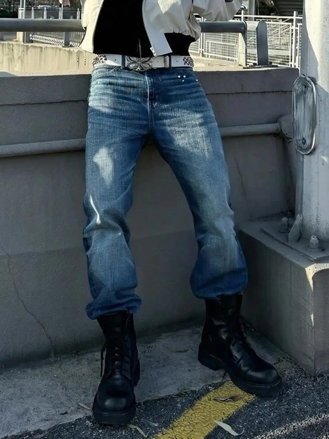 PIPG | Washed Horse Leather Vintage Martin Boots