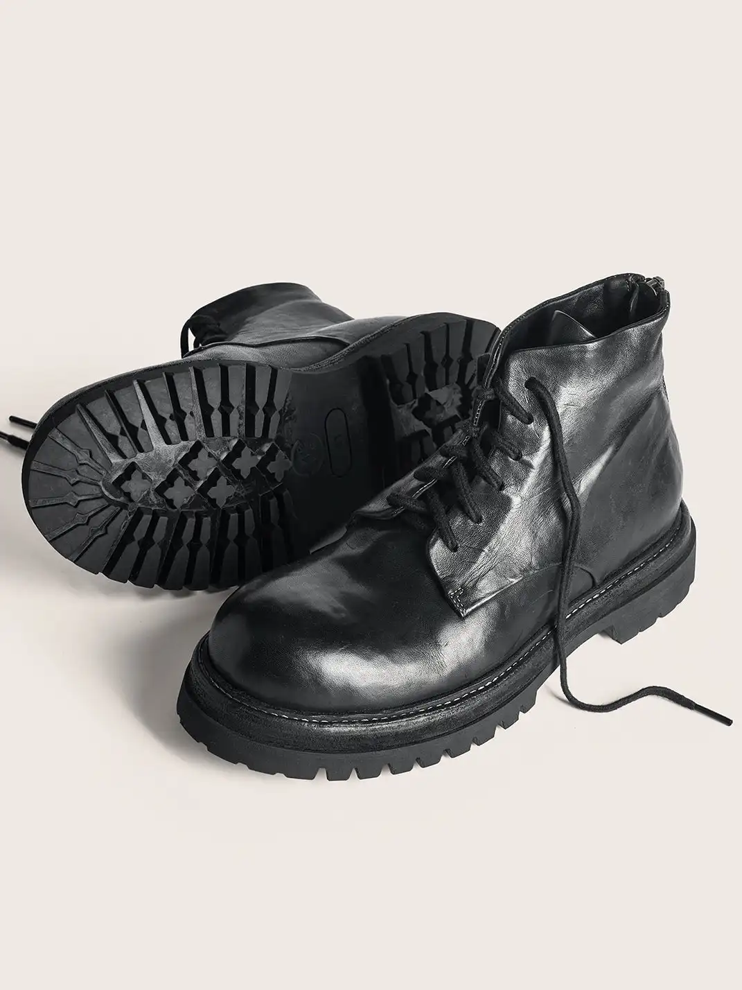 PIPG | Washed Horse Leather Vintage Martin Boots