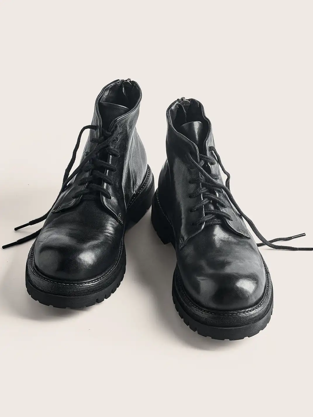 PIPG | Washed Horse Leather Vintage Martin Boots