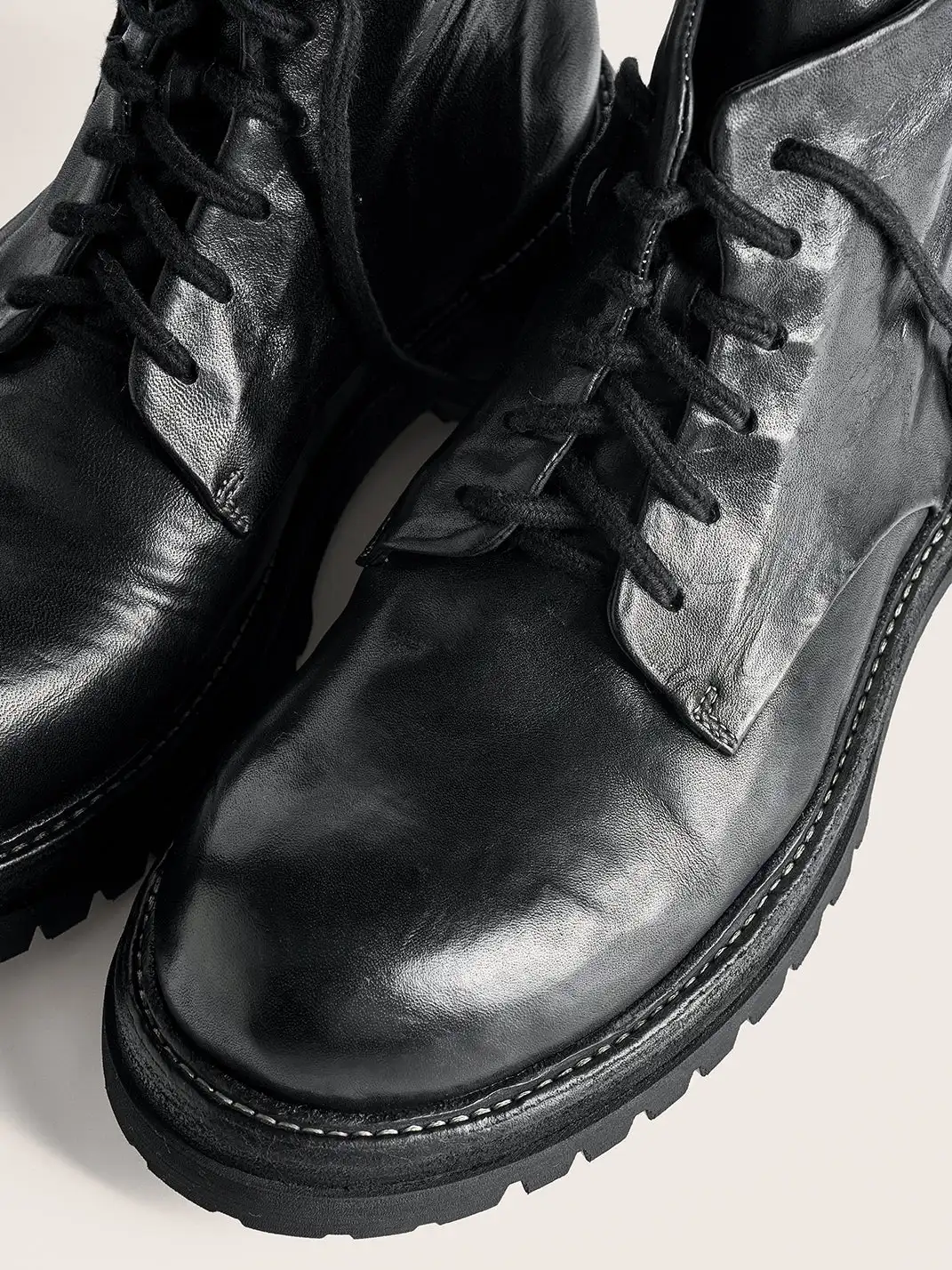 PIPG | Washed Horse Leather Vintage Martin Boots