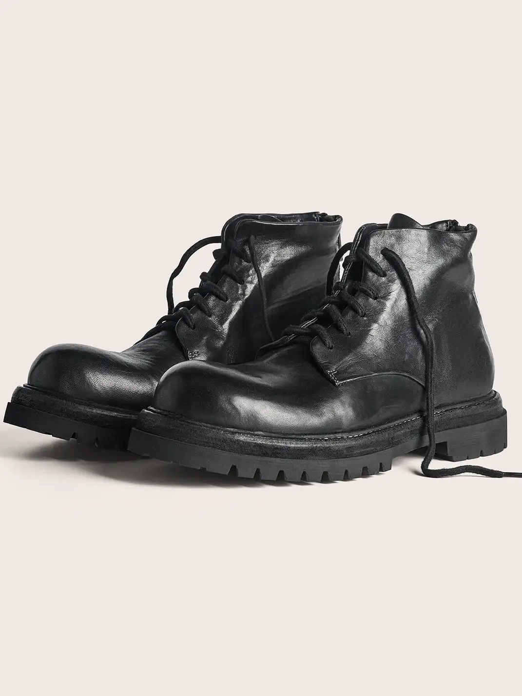PIPG | Washed Horse Leather Vintage Martin Boots