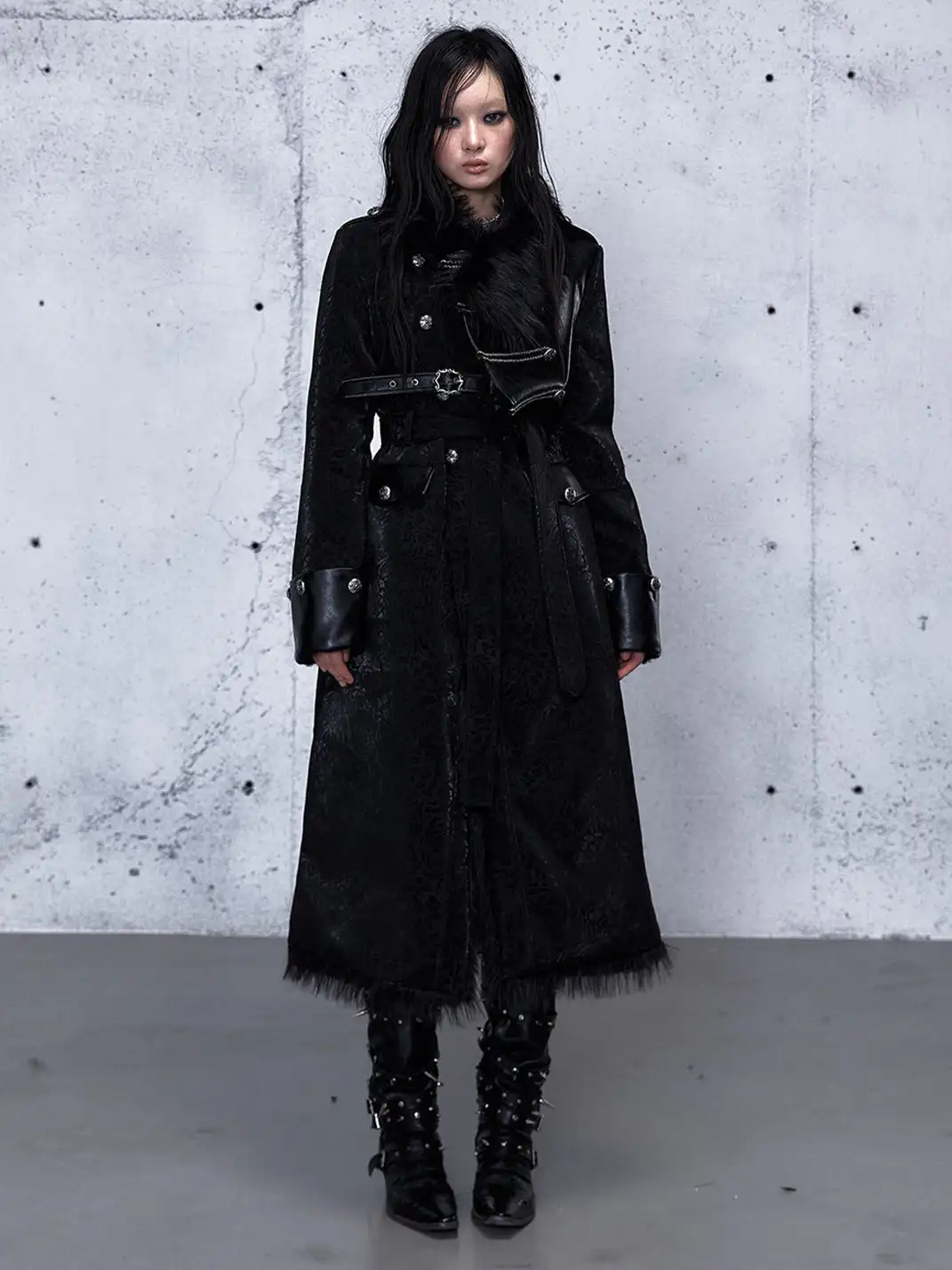 NO ROMANCE | Reversible Eco-Friendly Fur Coat