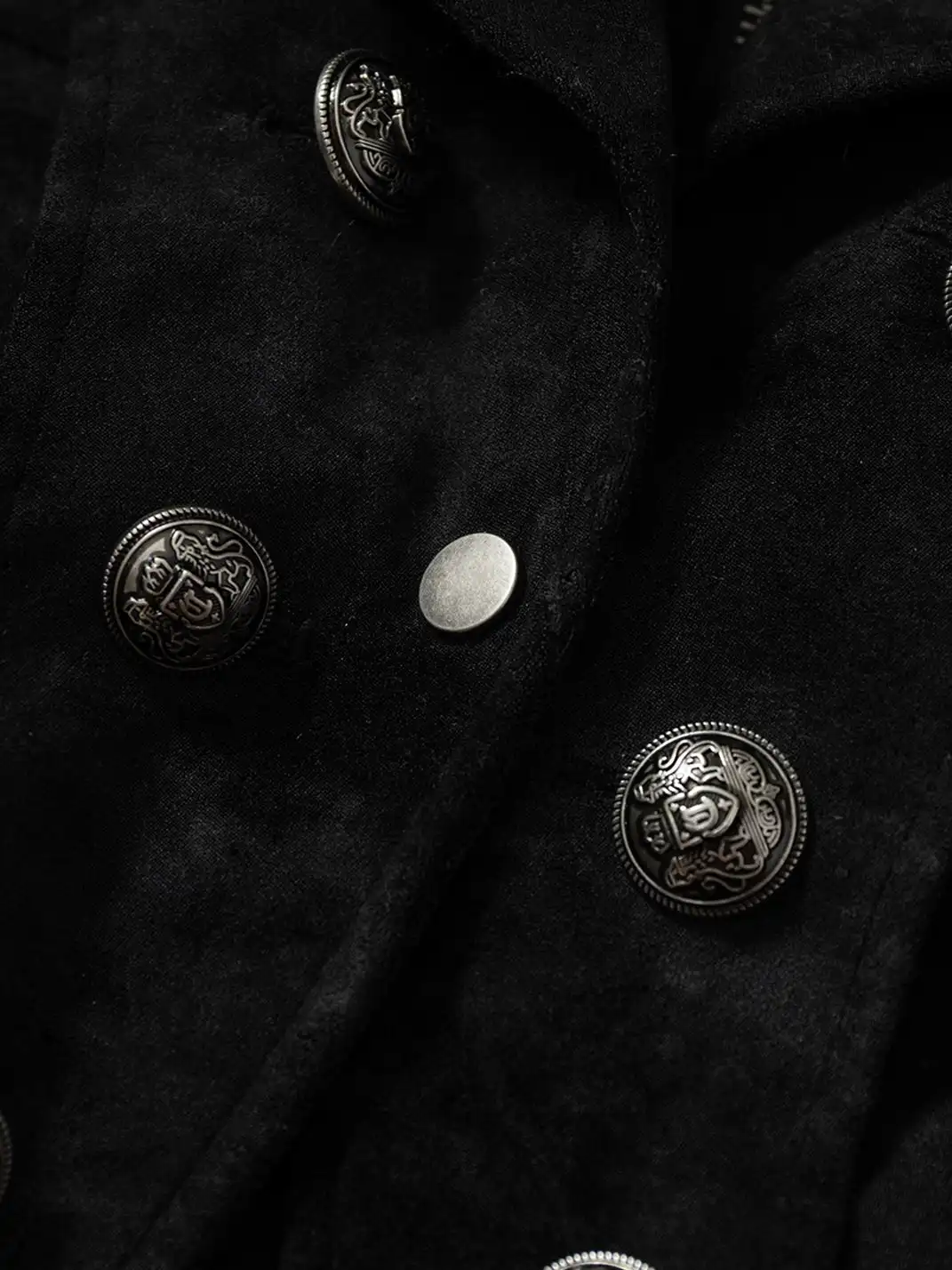 NO ROMANCE | Heavy-Duty Suede Faux Two-Piece Functional Jacket